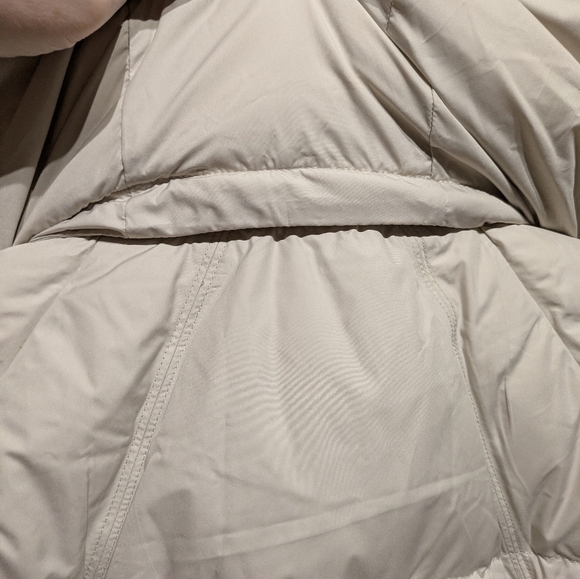 C4 Athleta Downtown Jacket - 800-Fill Down Puffer - Pearl- Size 2X NWT - Picture 13 of 16